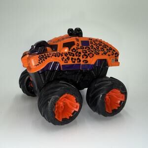 Vintage 90’s Hot Wheels Attack Pack Rage Cage Leopard Monster Truck